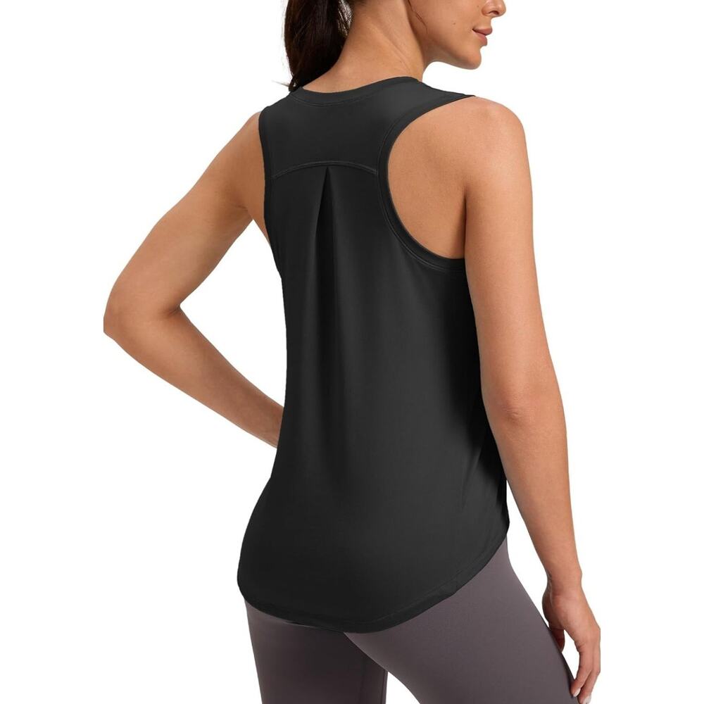 Women's Workout Tops Sleeveless Athletic Tank Tops Running Quick Dry Gym Shirts